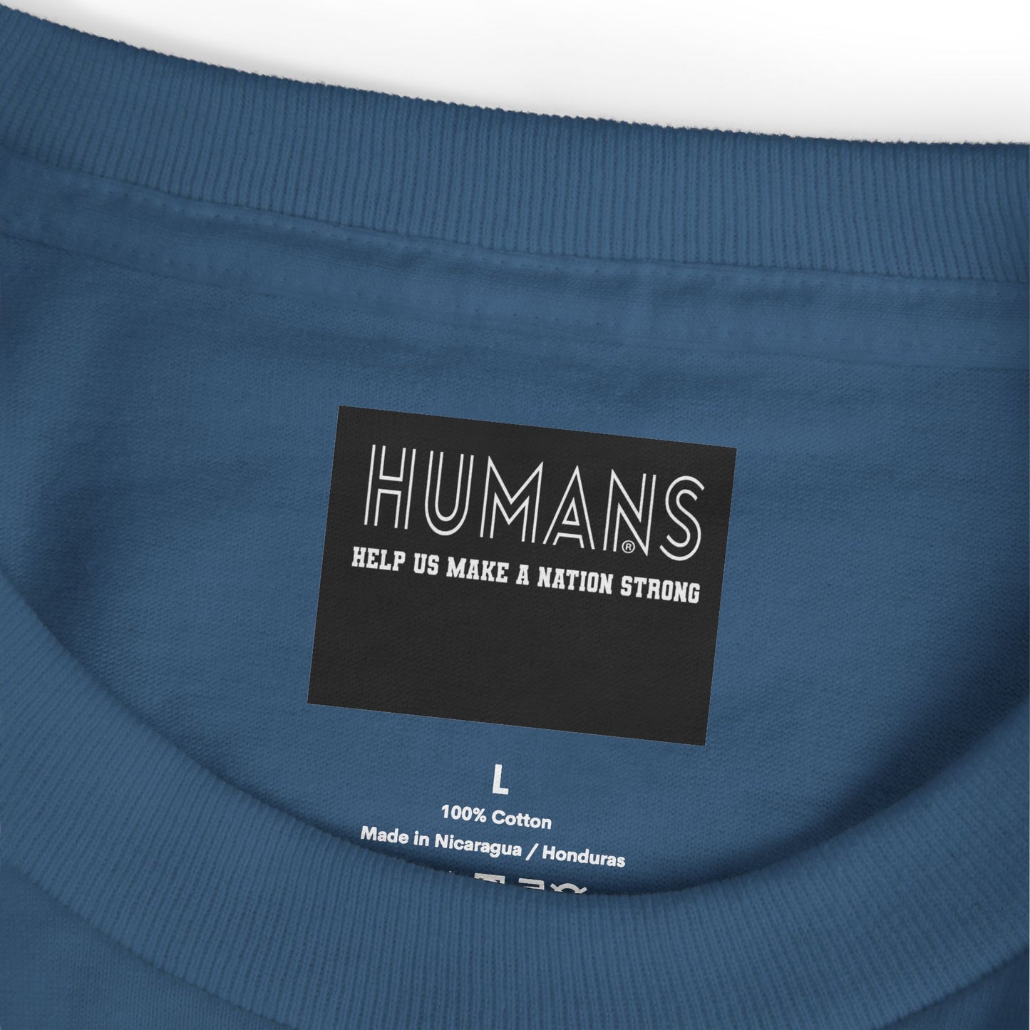 HUMANS APPAREL - Positive Thought, "We The Collective" Tee - Unisex Cotton Shirt for Unity and Support