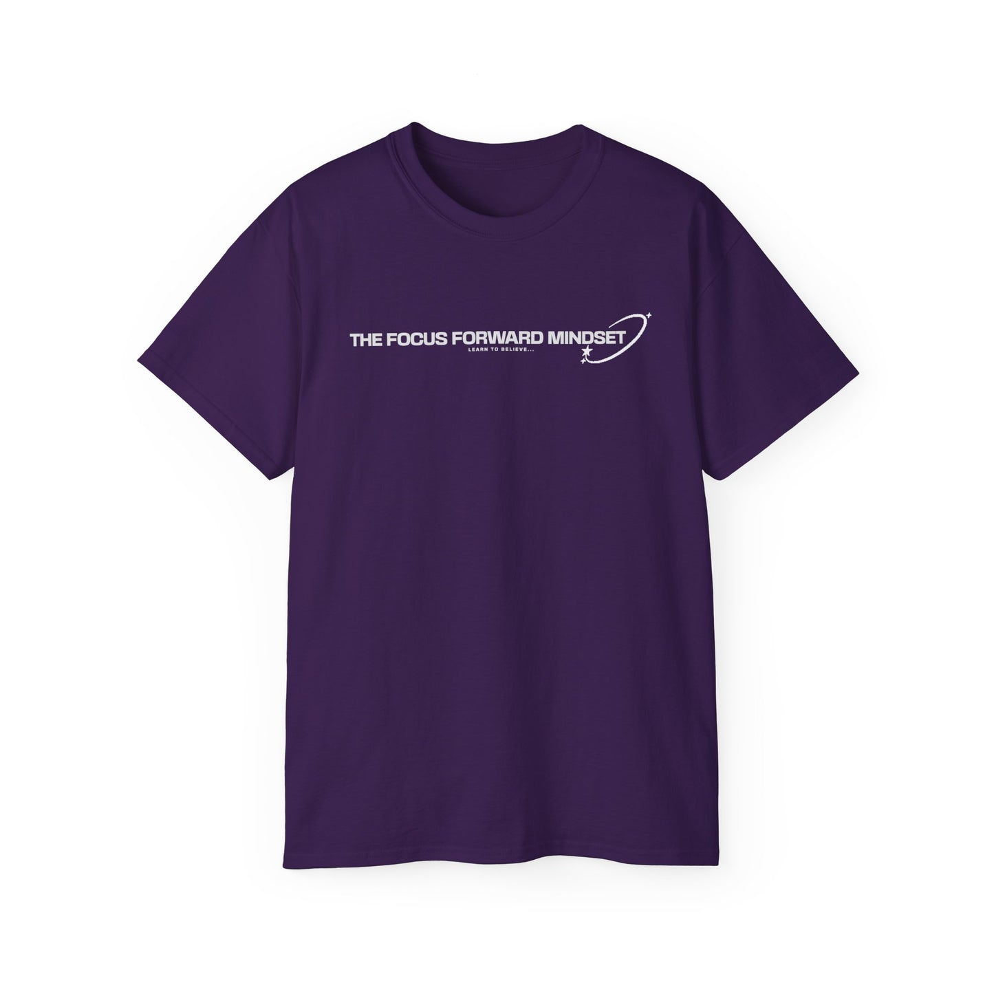 HUMANS APPAREL - Focus Forward Mindset Unisex Ultra Cotton Tee - Motivational Shirt for Everyday Inspiration