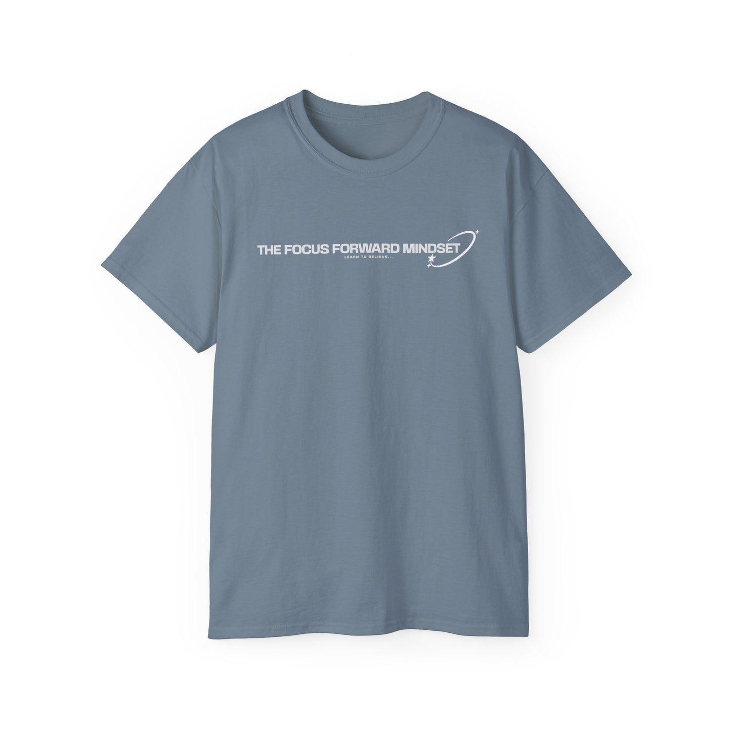 HUMANS APPAREL - Focus Forward Mindset Unisex Ultra Cotton Tee - Motivational Shirt for Everyday Inspiration