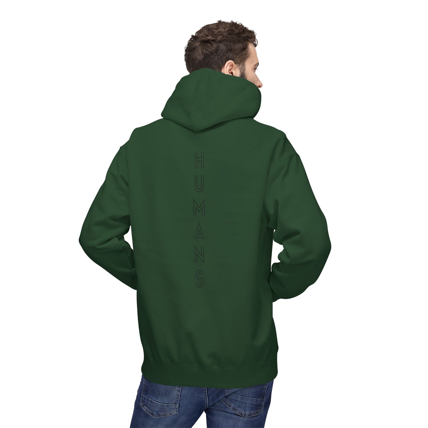 HUMANS APPAREL - The Bloodline is Humans Hoodie - Unisex Soft Style Fleece Sweatshirt