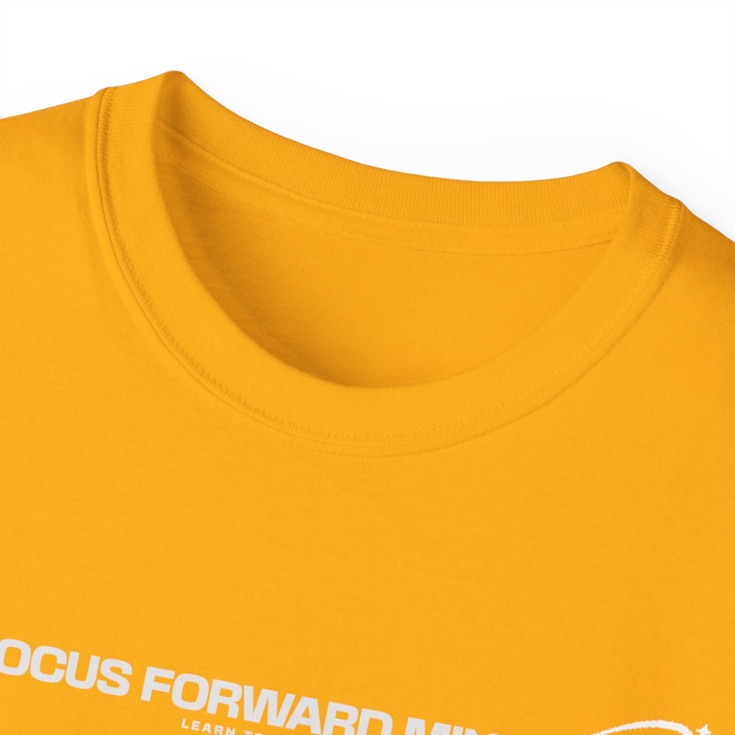 HUMANS APPAREL - Focus Forward Mindset Unisex Ultra Cotton Tee - Motivational Shirt for Everyday Inspiration