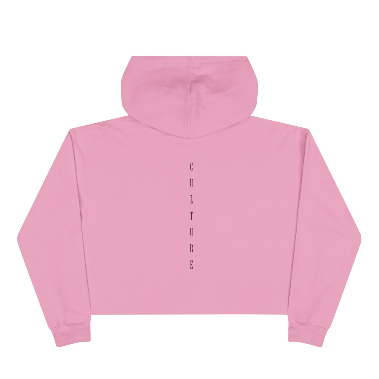 HUMANS APPAREL - Trendy "CULTURE" Crop Women's Hoodie - Statement Sweatshirt for Fashion Lovers