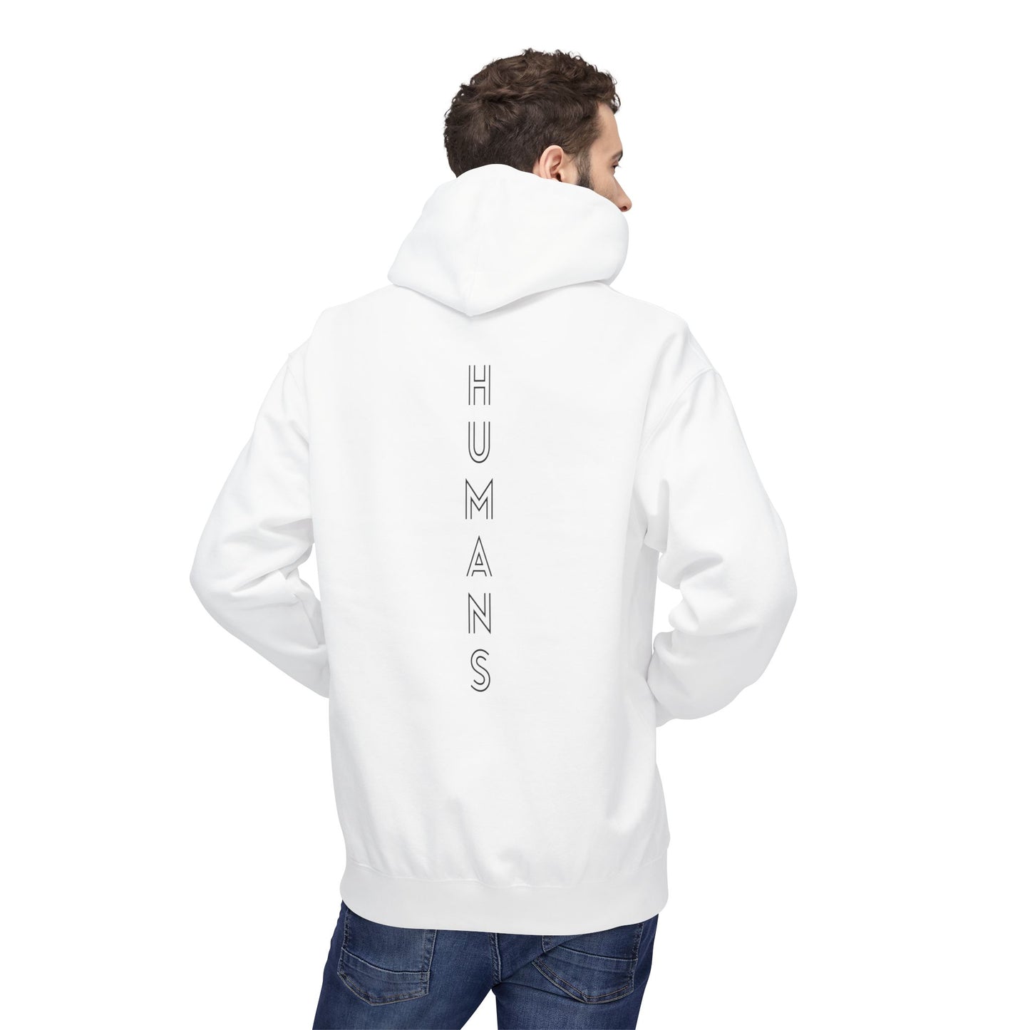 HUMANS APPAREL - The Bloodline is Humans Hoodie - Unisex Soft Style Fleece Sweatshirt