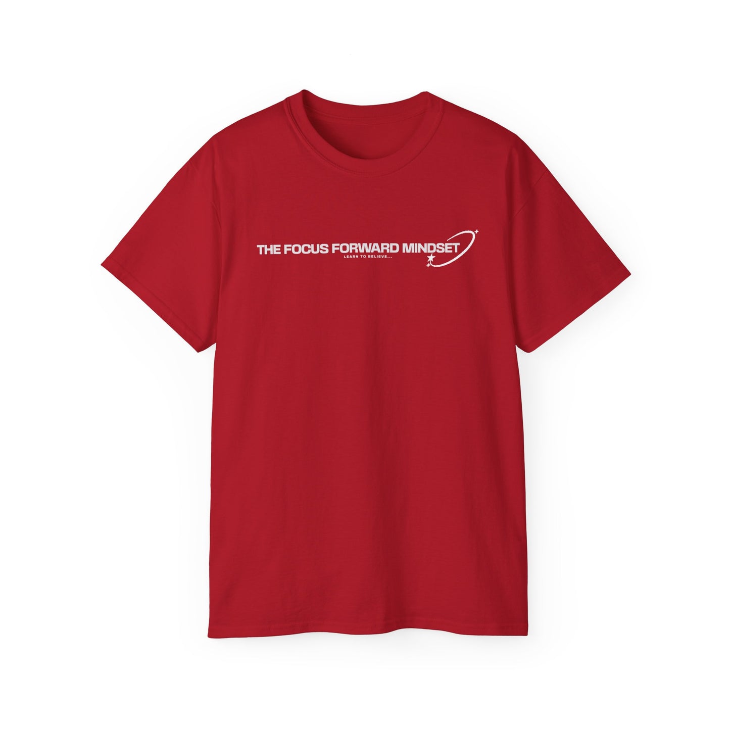 HUMANS APPAREL - Focus Forward Mindset Unisex Ultra Cotton Tee - Motivational Shirt for Everyday Inspiration