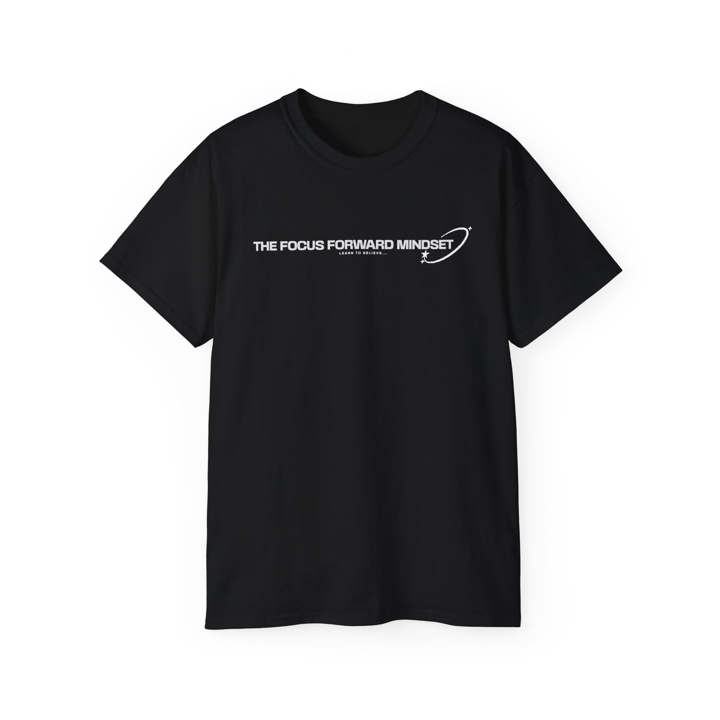HUMANS APPAREL - Focus Forward Mindset Unisex Ultra Cotton Tee - Motivational Shirt for Everyday Inspiration