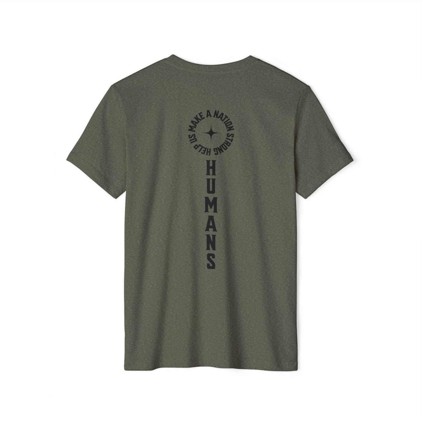 HUMANS APPAREL - Women's Organic T-Shirt - With Healing Hands Logo