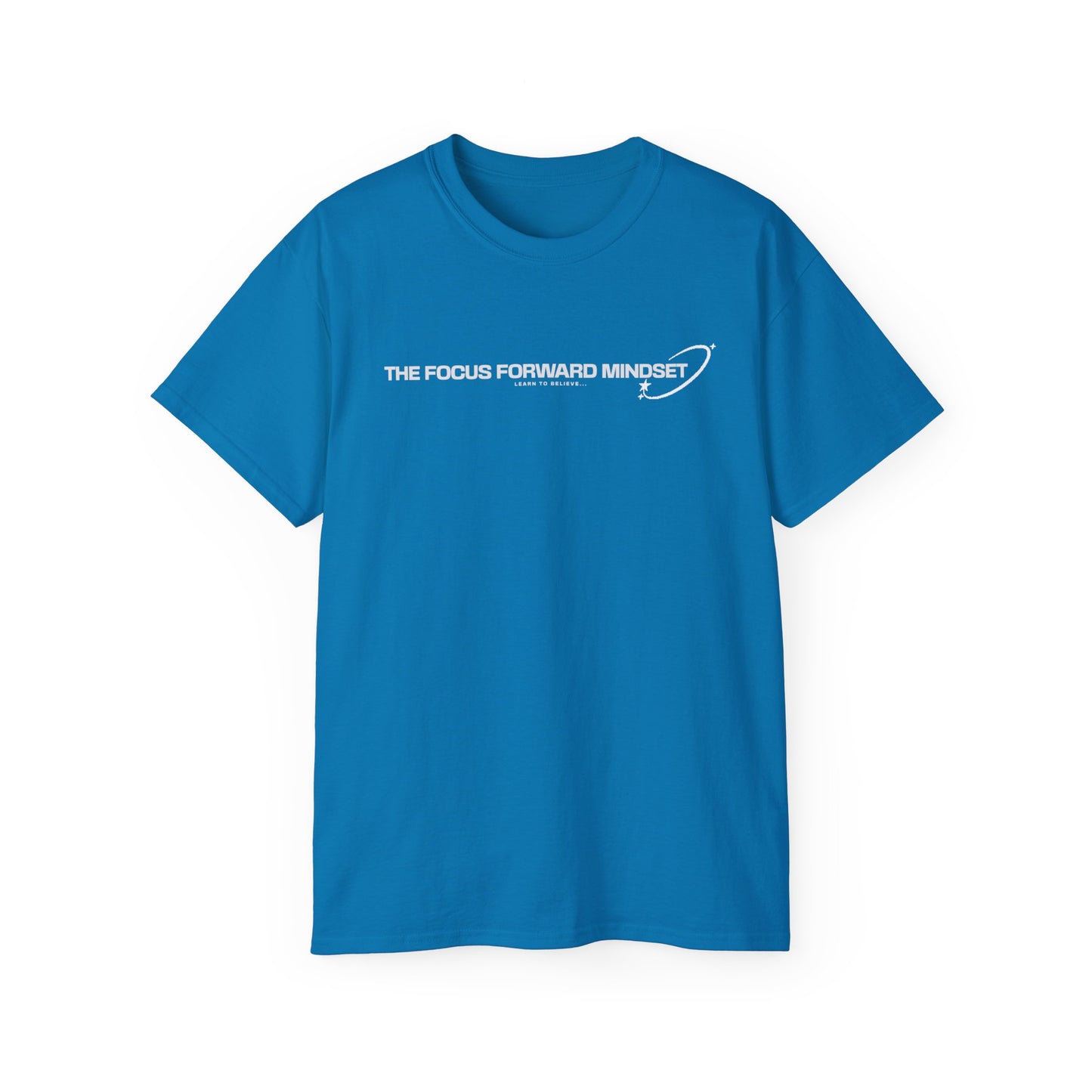 HUMANS APPAREL - Focus Forward Mindset Unisex Ultra Cotton Tee - Motivational Shirt for Everyday Inspiration