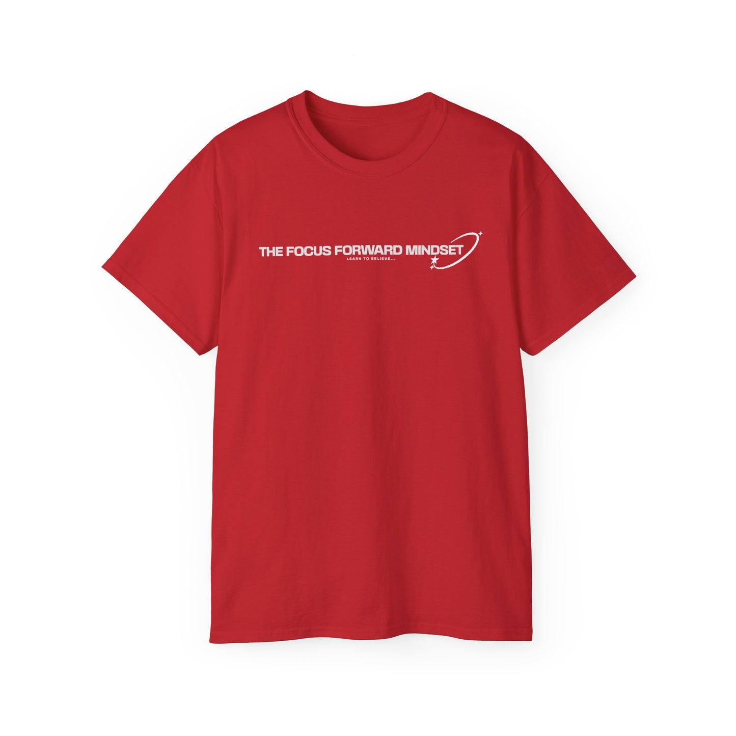 HUMANS APPAREL - Focus Forward Mindset Unisex Ultra Cotton Tee - Motivational Shirt for Everyday Inspiration