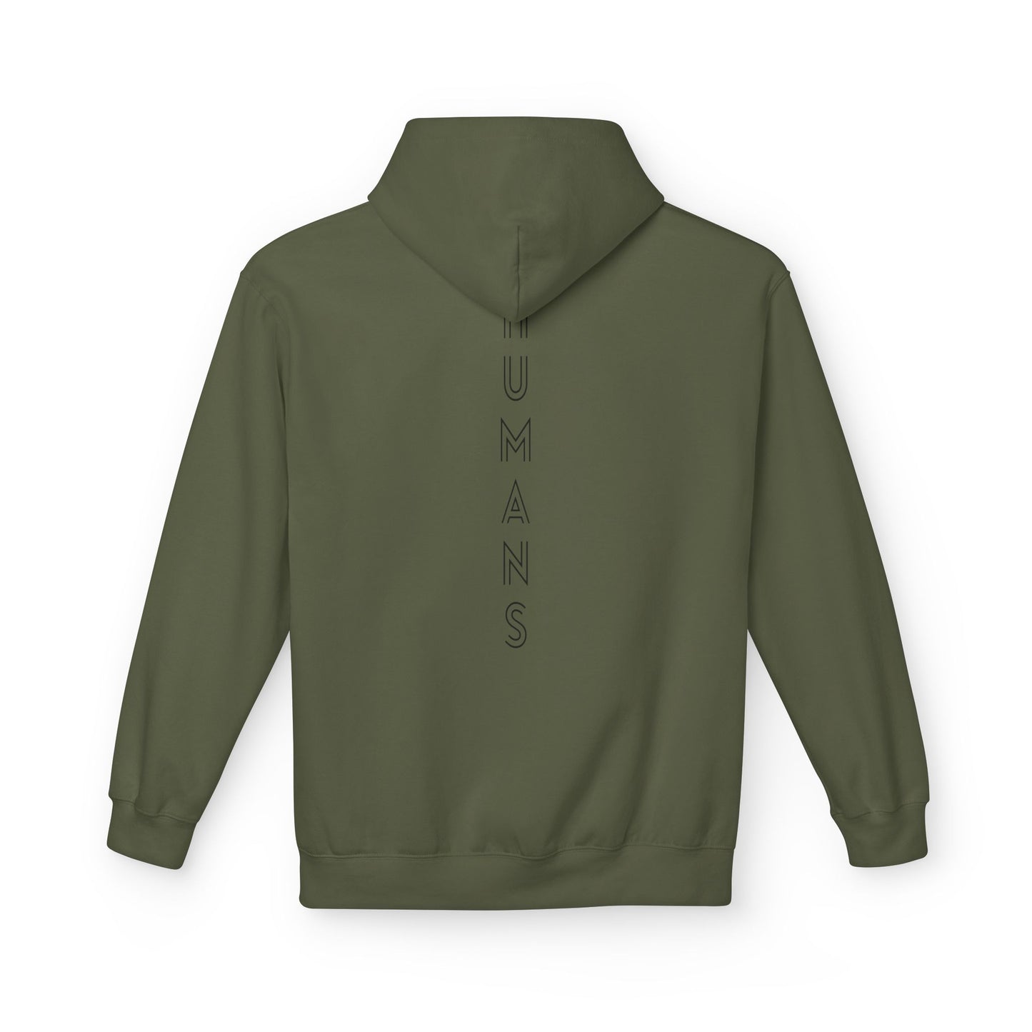 HUMANS APPAREL - The Bloodline is Humans Hoodie - Unisex Soft Style Fleece Sweatshirt