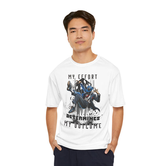 HUMANS APPAREL- Motivational Men's Performance T-Shirt - 'My Effort Determines My Outcome'