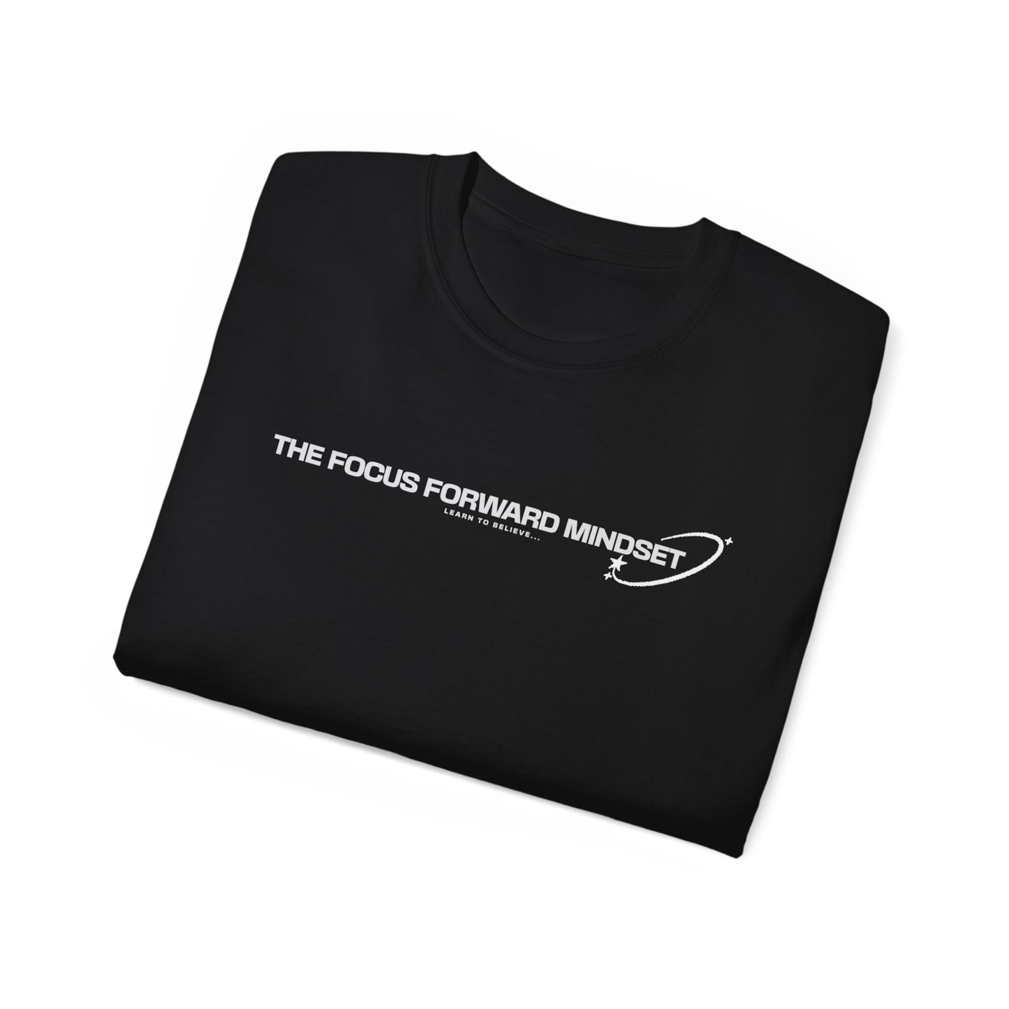 HUMANS APPAREL - Focus Forward Mindset Unisex Ultra Cotton Tee - Motivational Shirt for Everyday Inspiration