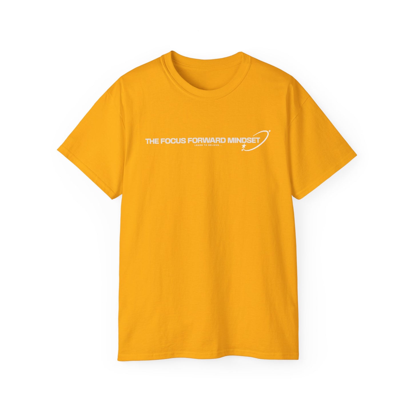 HUMANS APPAREL - Focus Forward Mindset Unisex Ultra Cotton Tee - Motivational Shirt for Everyday Inspiration