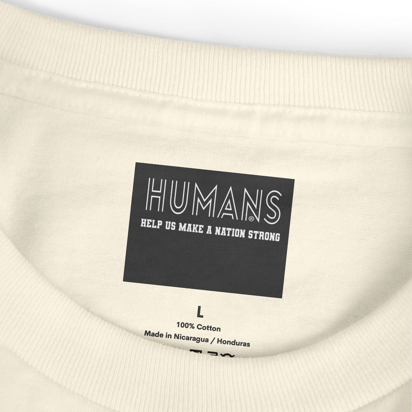 HUMANS APPAREL - Positive Thought, "We The Collective" Tee - Unisex Cotton Shirt for Unity and Support