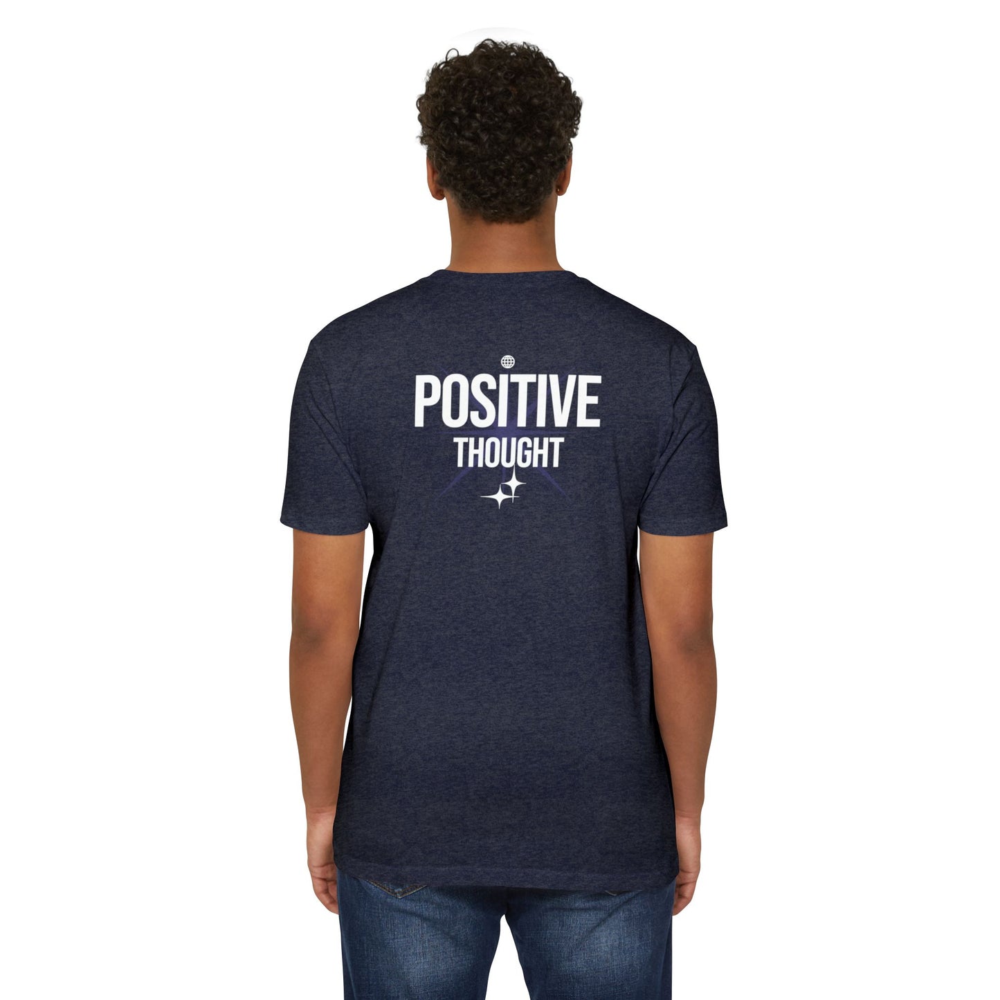 HUMANS APPAREL - Positive Thought Unisex CVC Jersey T-Shirt - Inspirational Quote Tee "Passion, Drive & Desire"