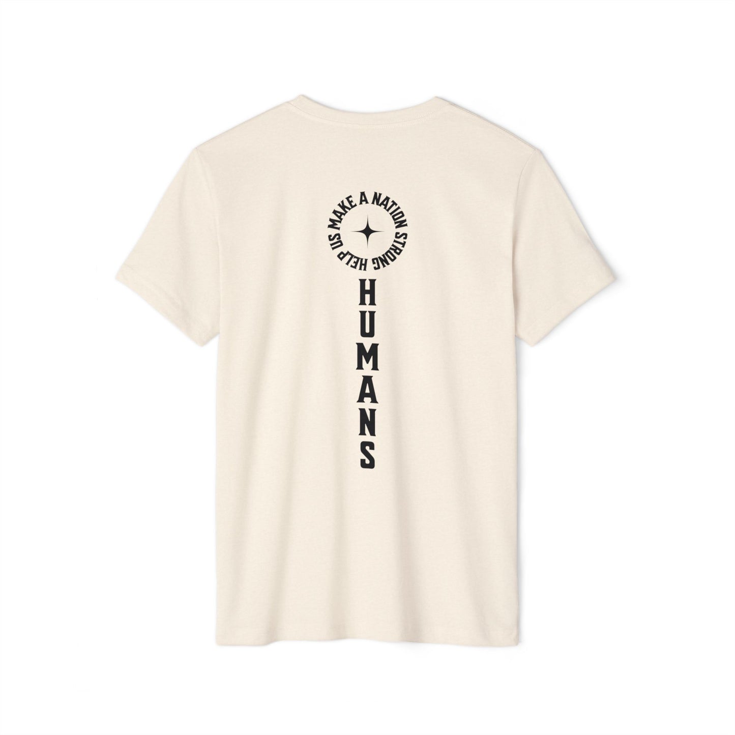 HUMANS APPAREL - Women's Organic T-Shirt - With Healing Hands Logo