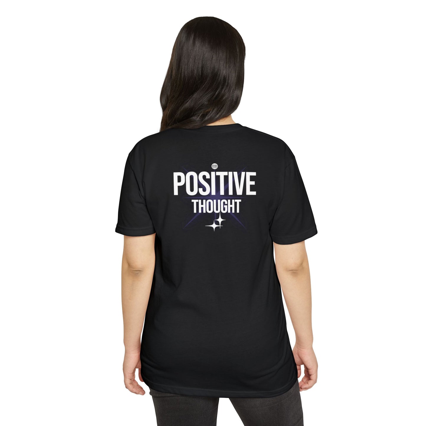 HUMANS APPAREL - Positive Thought Unisex CVC Jersey T-Shirt - Inspirational Quote Tee "Passion, Drive & Desire"