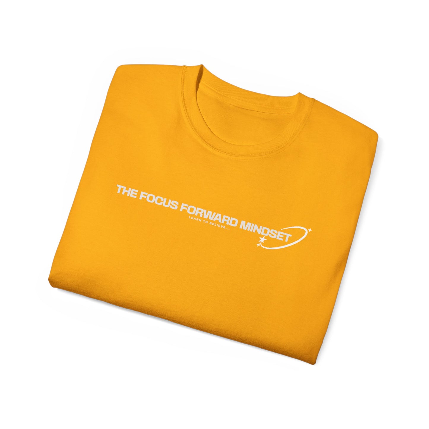 HUMANS APPAREL - Focus Forward Mindset Unisex Ultra Cotton Tee - Motivational Shirt for Everyday Inspiration