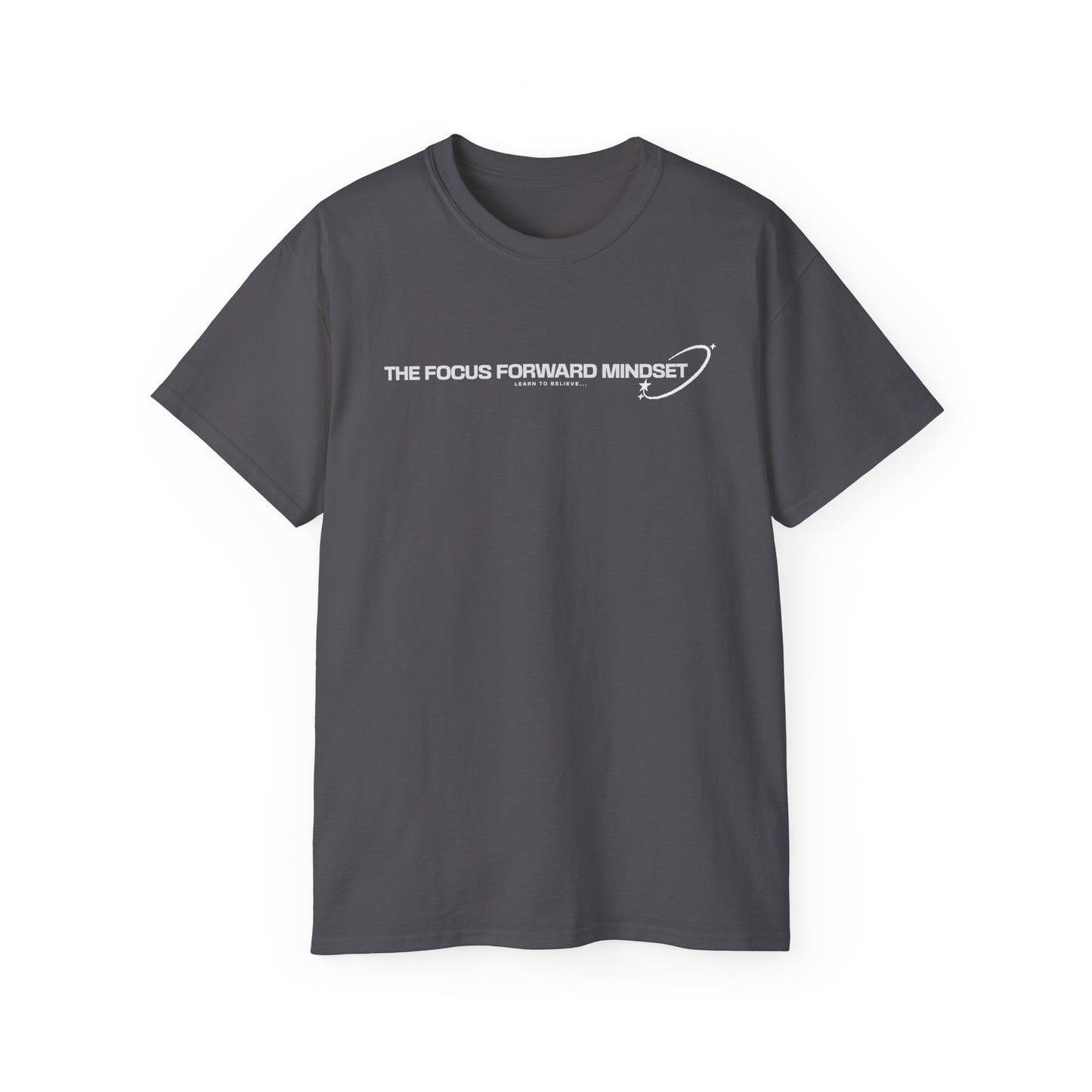 HUMANS APPAREL - Focus Forward Mindset Unisex Ultra Cotton Tee - Motivational Shirt for Everyday Inspiration