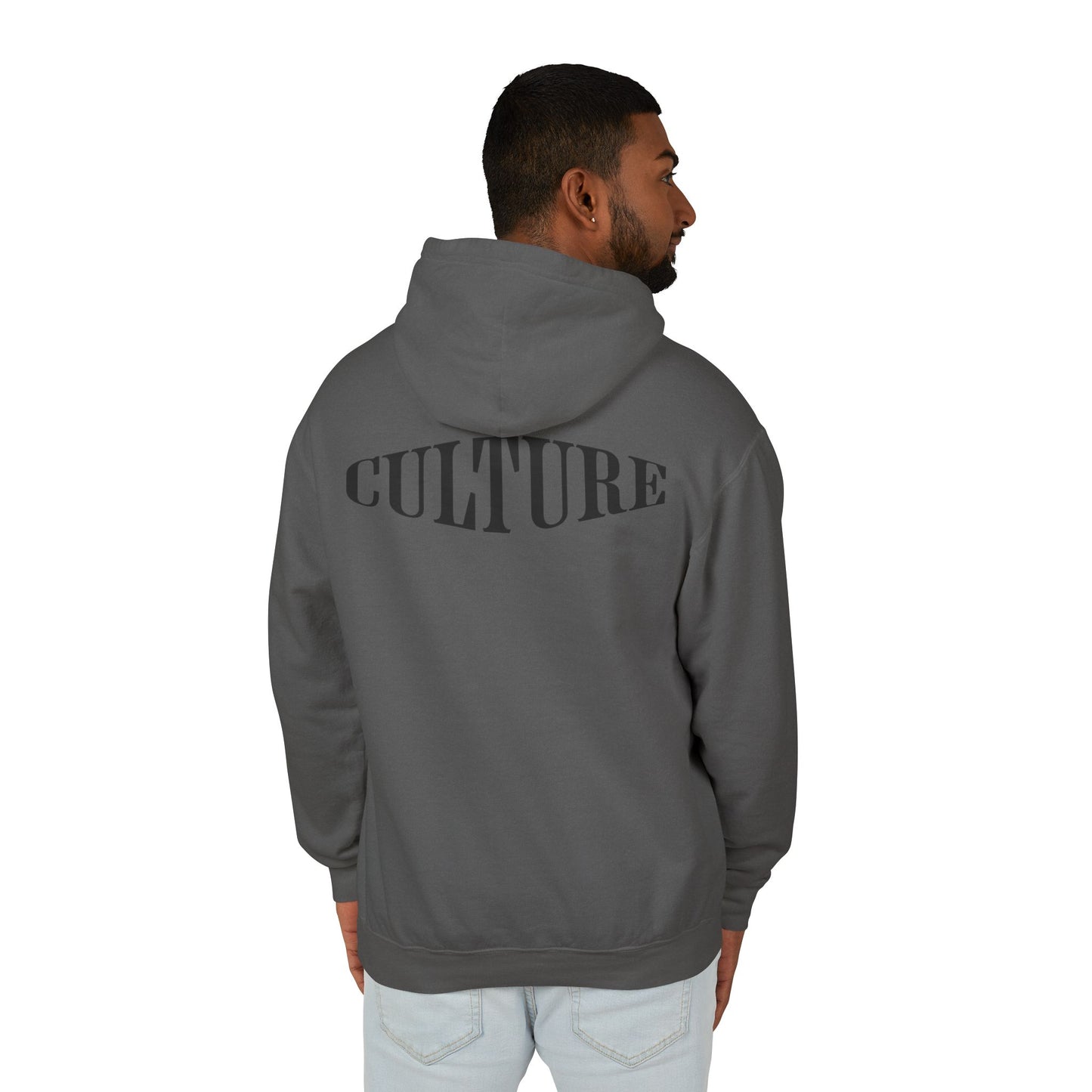 HUMANS APPAREL - Inclusive Culture Unisex Lightweight Hooded Sweatshirt | Motivational Gift for All | Perfect for Casual Wear