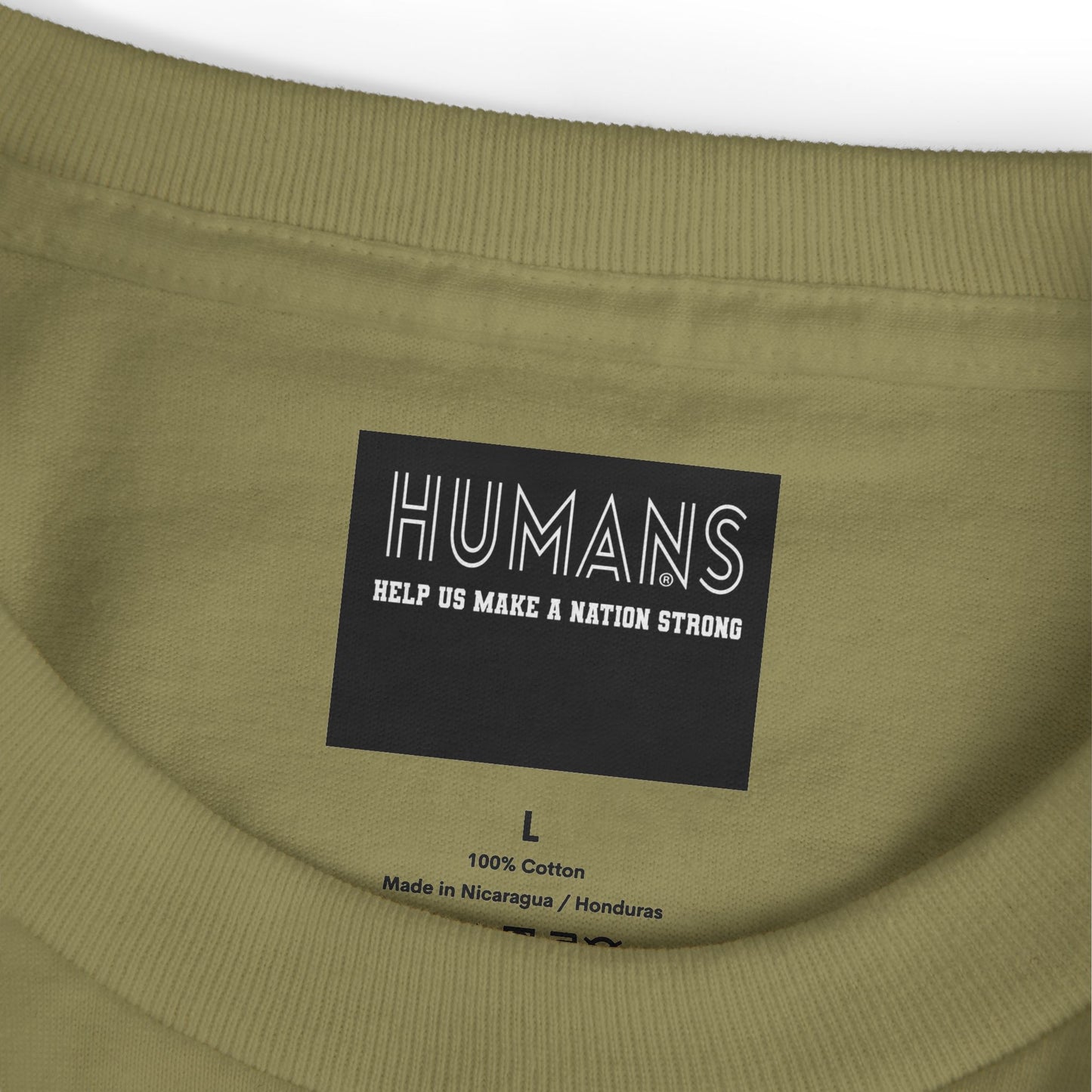 HUMANS APPAREL - Positive Thought, "We The Collective" Tee - Unisex Cotton Shirt for Unity and Support